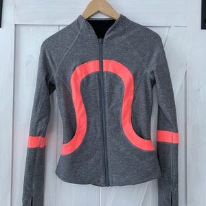 lululemom zip jacket - reversible!!